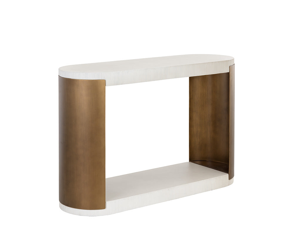 American Home Furniture | Sunpan - Cavette Console Table