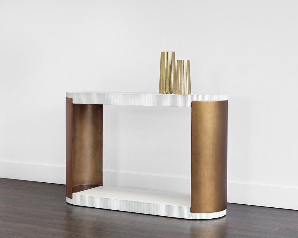 Sunpan Cavette Console Table CONSOLE TABLES