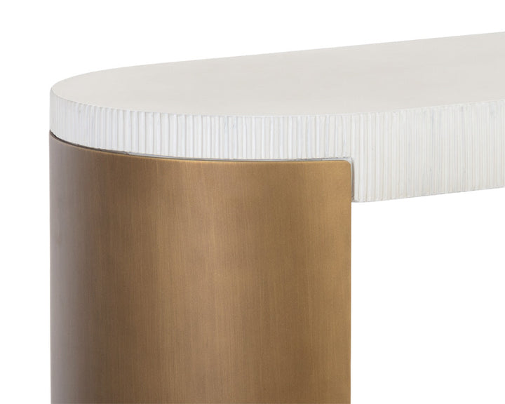 American Home Furniture | Sunpan - Cavette Console Table