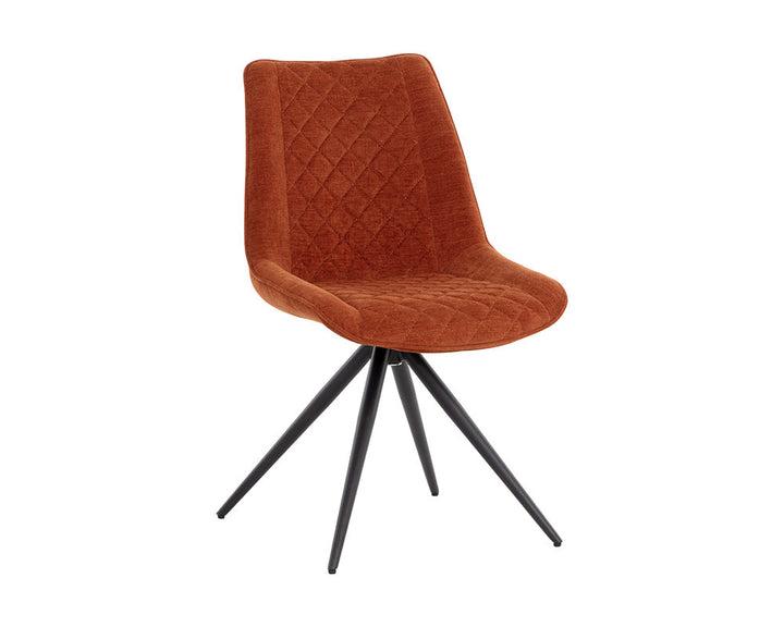 American Home Furniture | Sunpan - Freya Swivel Dining Chair 