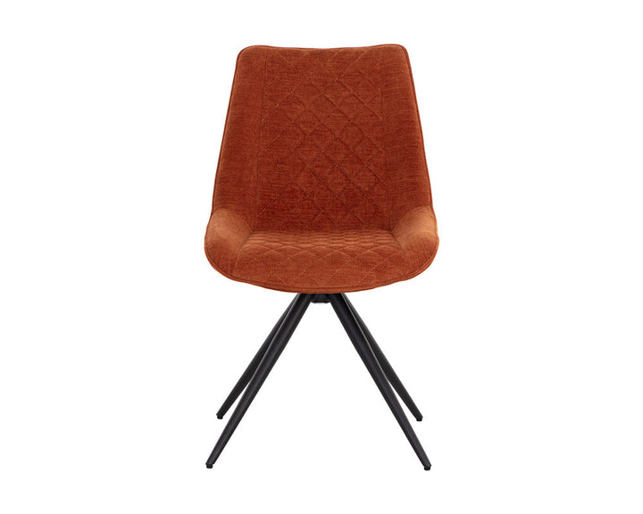 American Home Furniture | Sunpan - Freya Swivel Dining Chair 