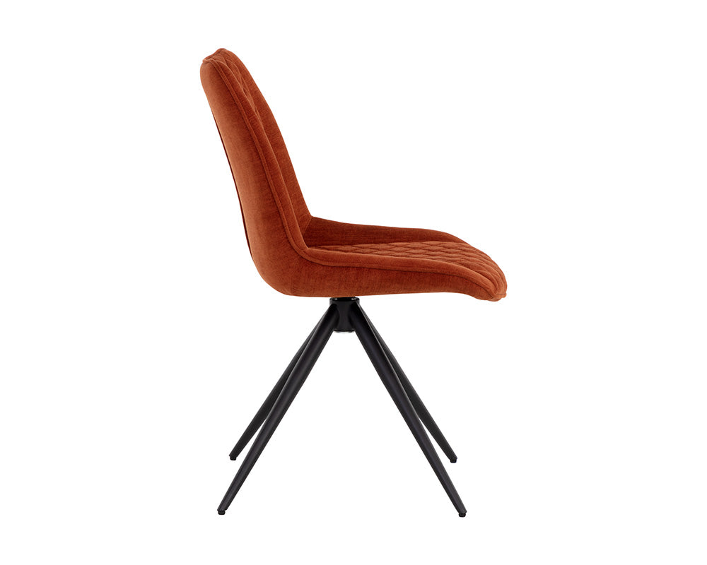 American Home Furniture | Sunpan - Freya Swivel Dining Chair 