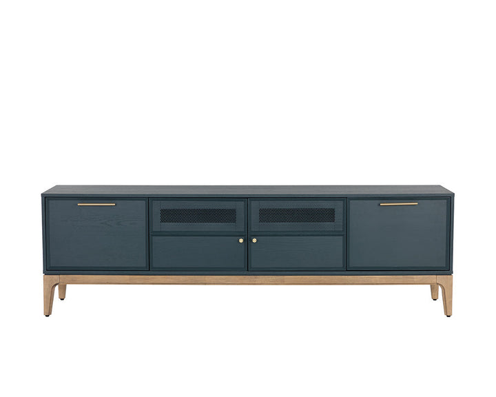 American Home Furniture | Sunpan - Rivero Media Console And Cabinet 