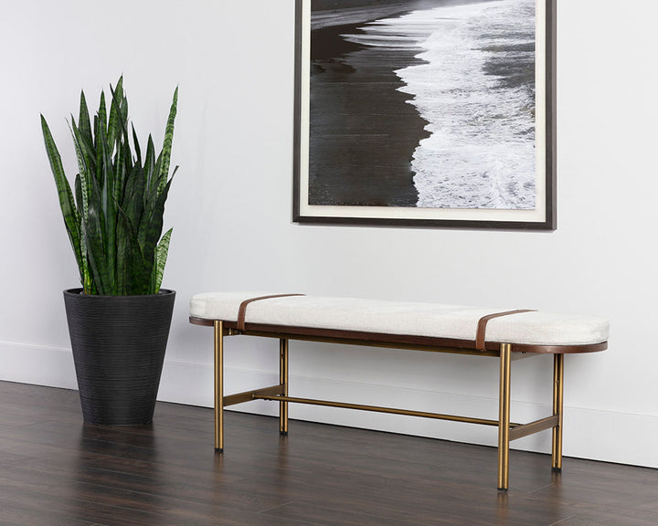 American Home Furniture | Sunpan - Elaine Bench 