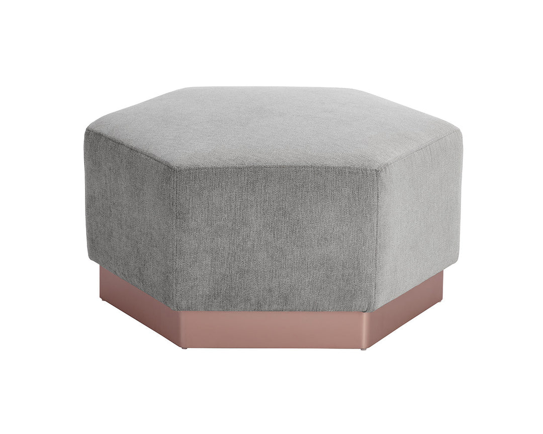 American Home Furniture | Sunpan - Amalia Ottoman 