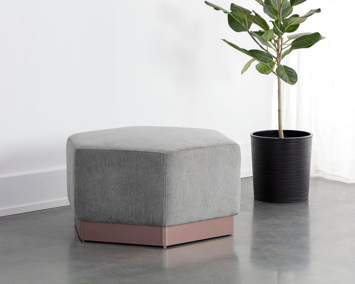 American Home Furniture | Sunpan - Amalia Ottoman 