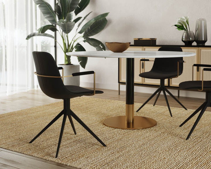 American Home Furniture | Sunpan - Massie Dining Table 