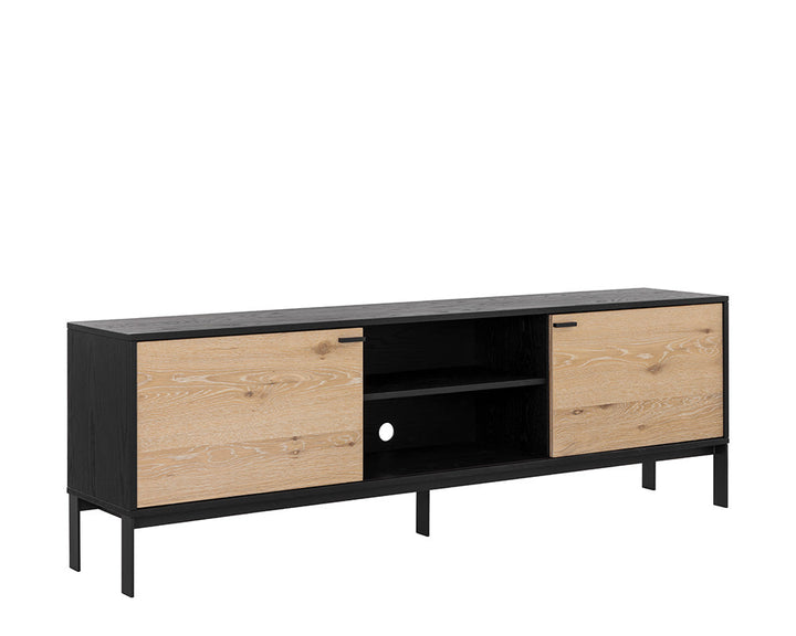 American Home Furniture | Sunpan - Rosso Media Console And Cabinet