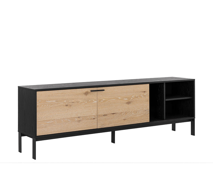 American Home Furniture | Sunpan - Rosso Media Console And Cabinet