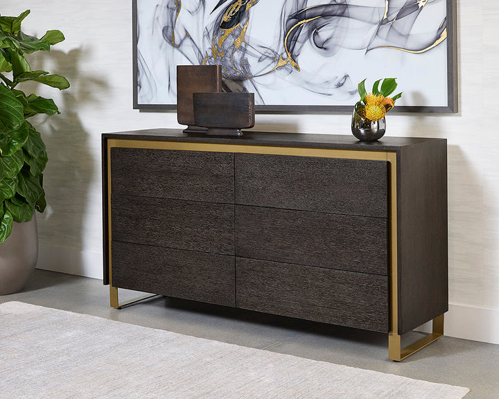 American Home Furniture | Sunpan - Alvaro Dresser