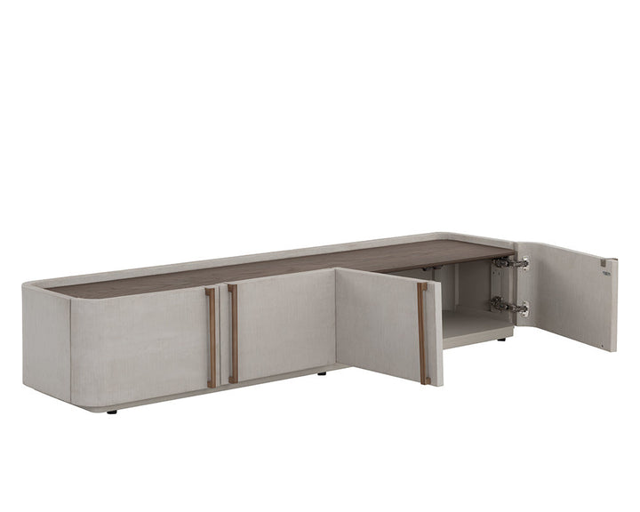 American Home Furniture | Sunpan - Jamille Media Console And Cabinet