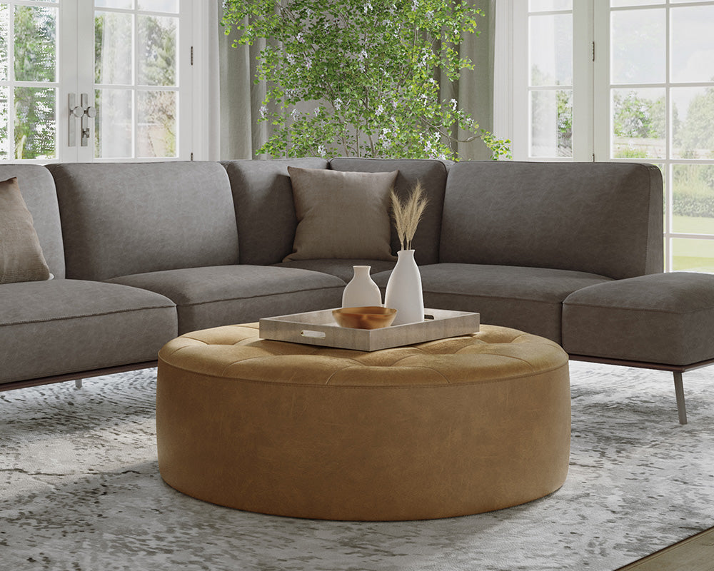 American Home Furniture | Sunpan - Nilda Ottoman 