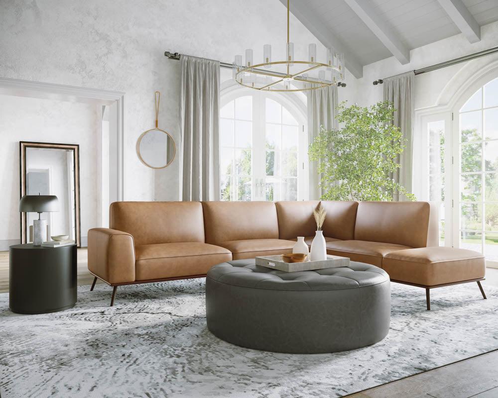Sunpan Brandi Sofa Chaise SOFAS + SECTIONALS