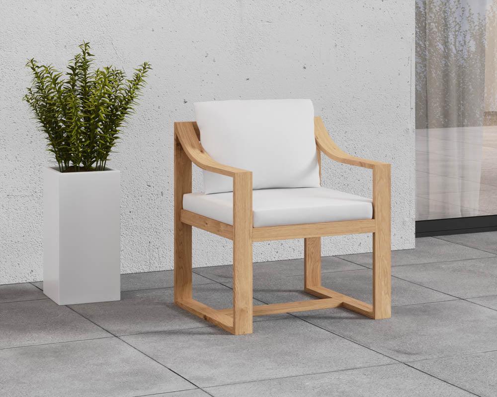 Sunpan Tahiti Dining Armchair OUTDOOR DINING CHAIRS