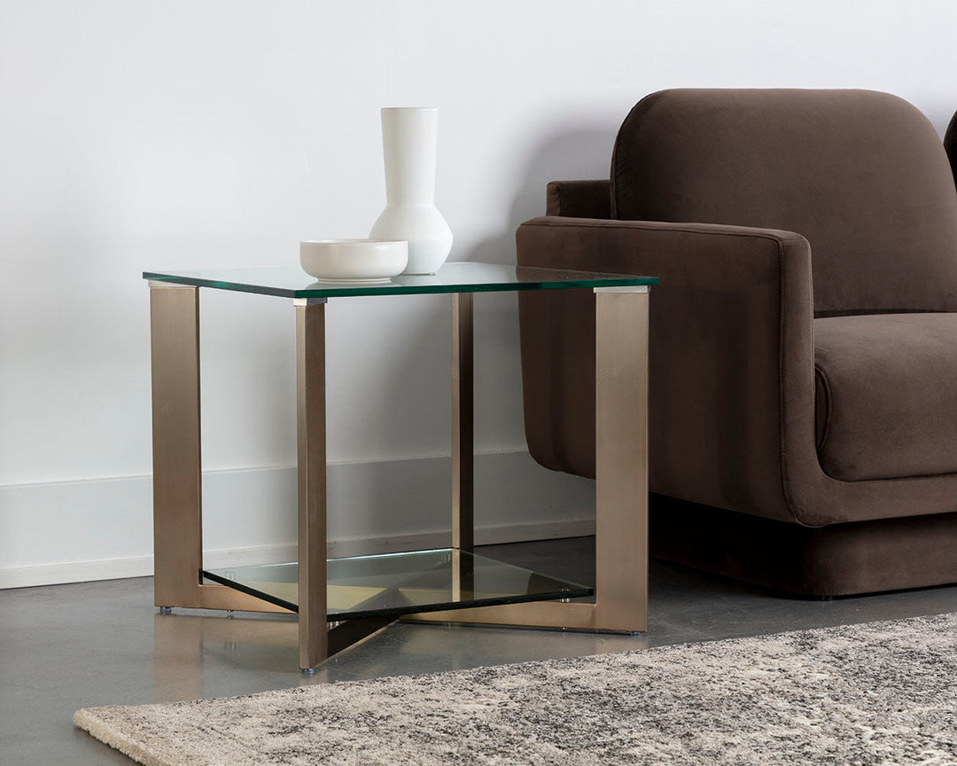 American Home Furniture | Sunpan - Xavier End Table 