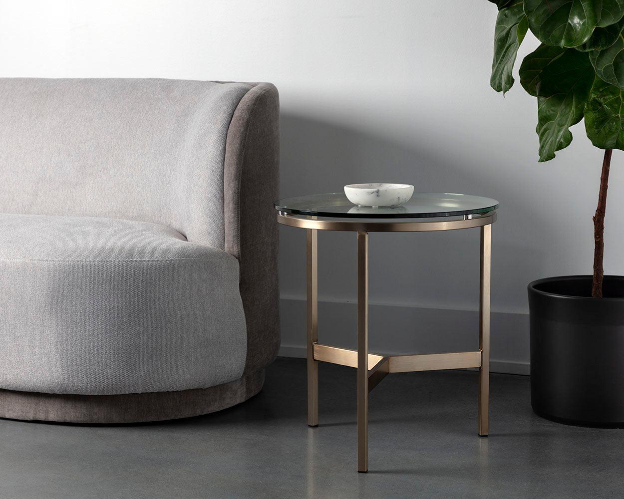 Sunpan Flato End Table ACCENT TABLES