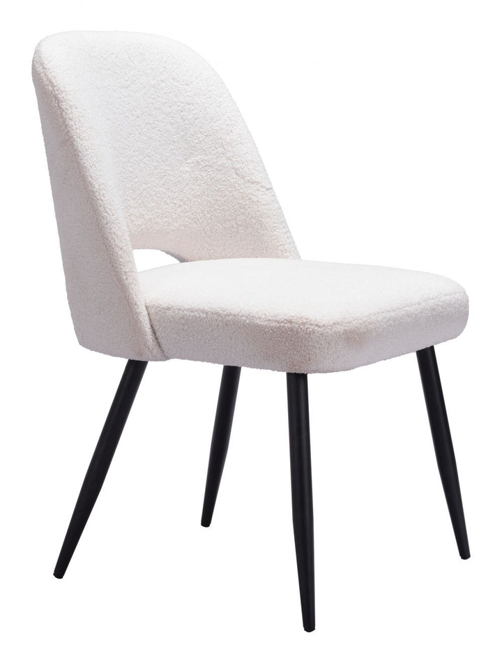 Teddy Dining Chair (Set of 2) Ivory