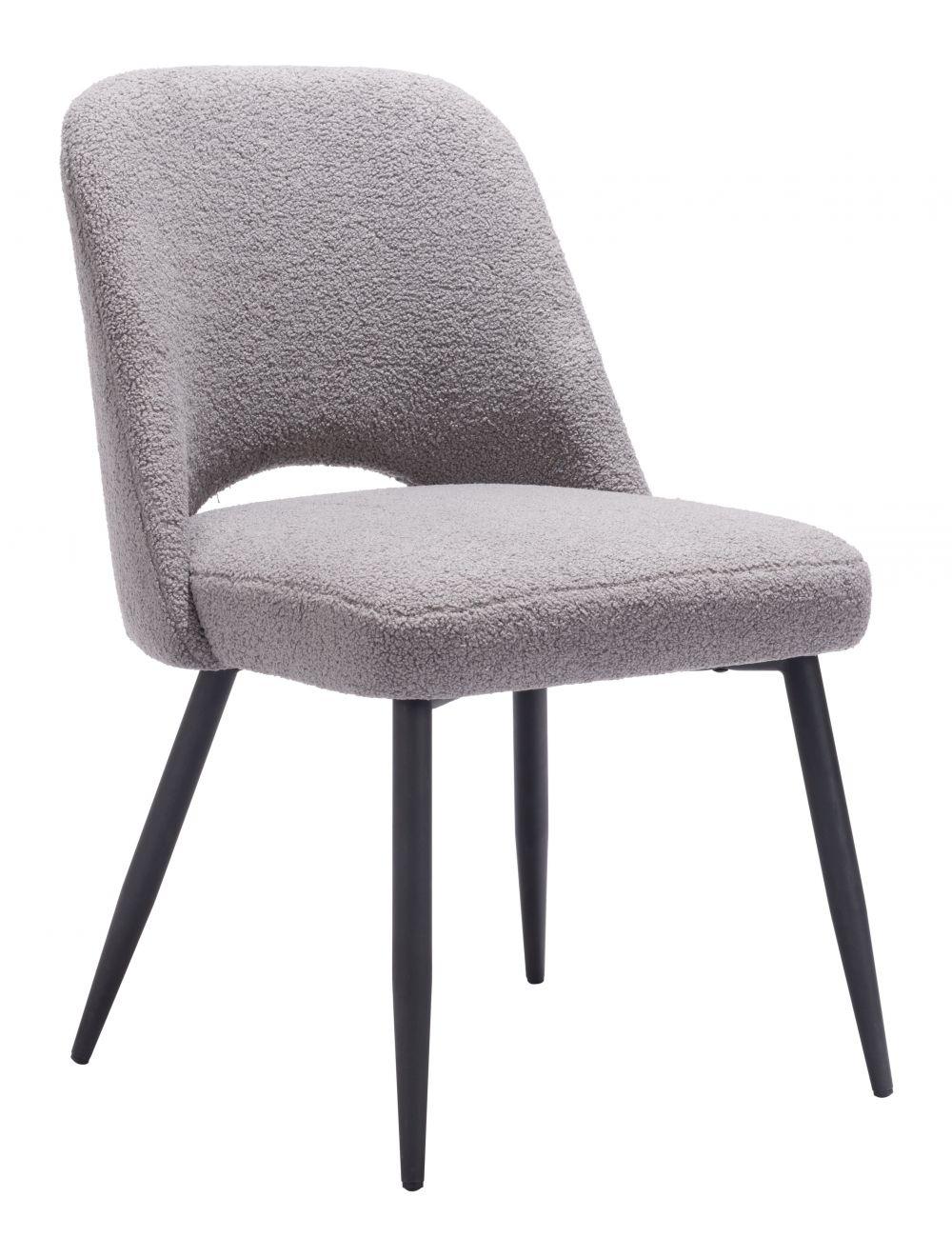 Zuo Teddy Dining Chair (Set of 2) Gray DINING CHAIRS