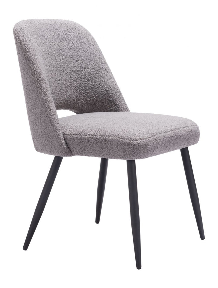 Teddy Dining Chair (Set of 2) Gray