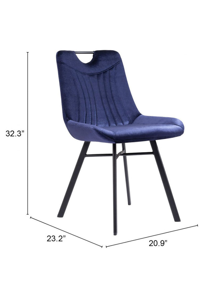 Tyler Dining Chair (Set of 2) Blue