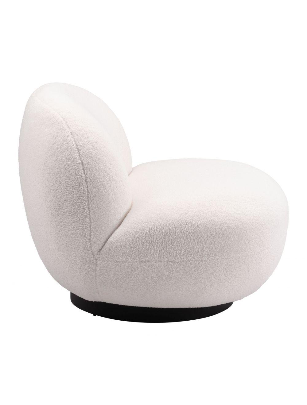 Zuo Myanmar Accent Chair Cream ACCENT + LOUNGE CHAIRS