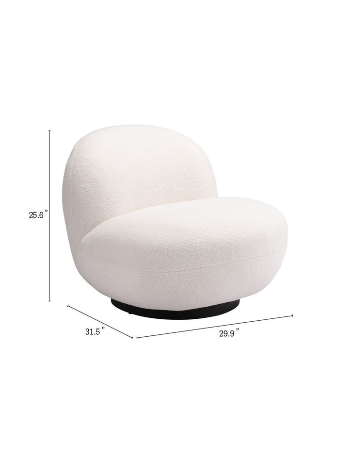 Myanmar Accent Chair Cream