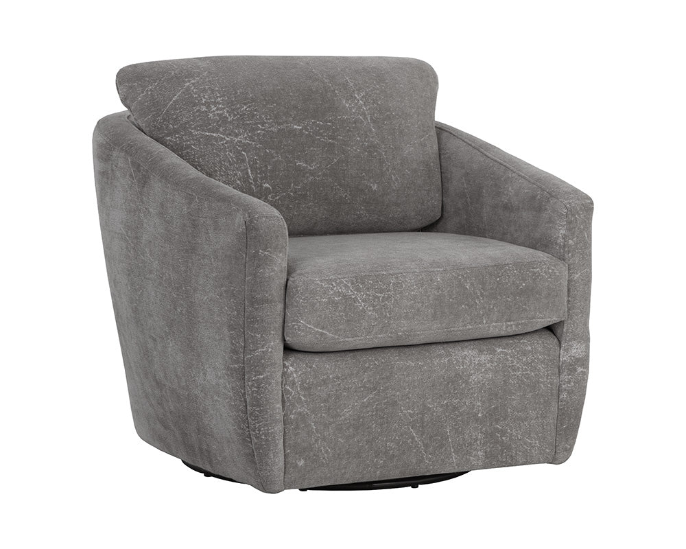 Irina Swivel Lounge Chair - AmericanHomeFurniture