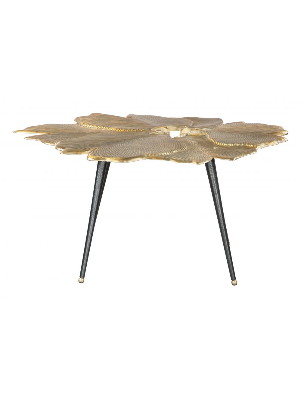 Gingko Coffee Table Antique Brass