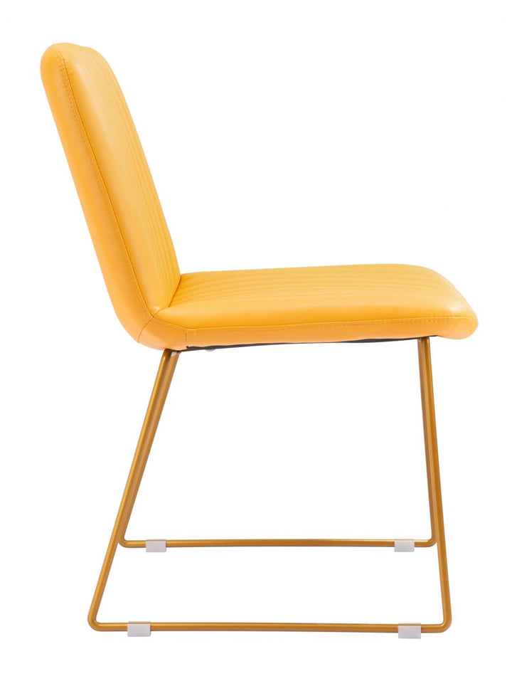 Joy Dining Chair (Set of 2) Yellow