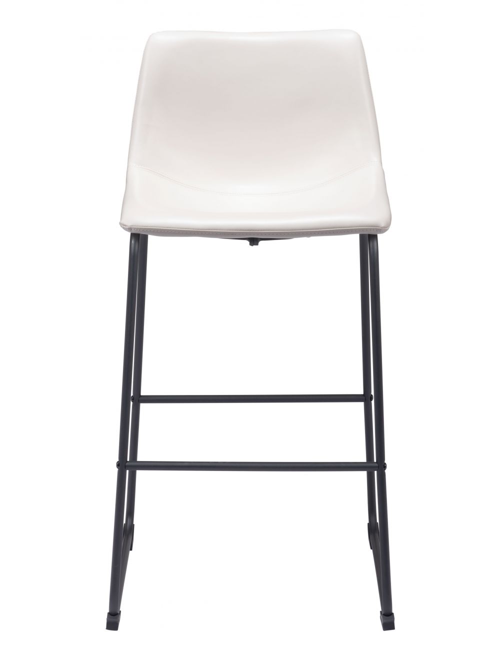 Smart Bar Chair (Set of 2) Distressed White