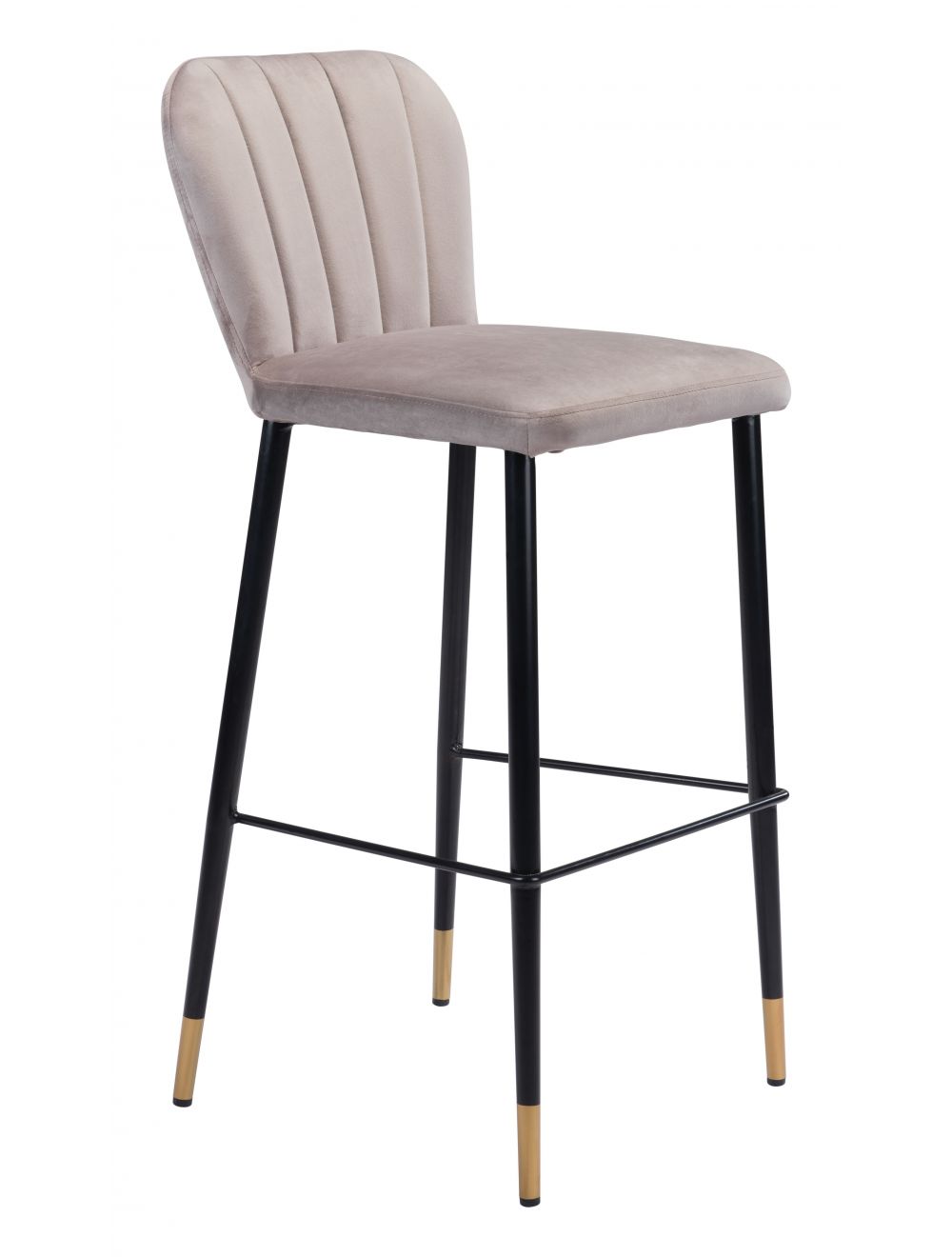 Manchester Bar Chair (Set of 2) Gray