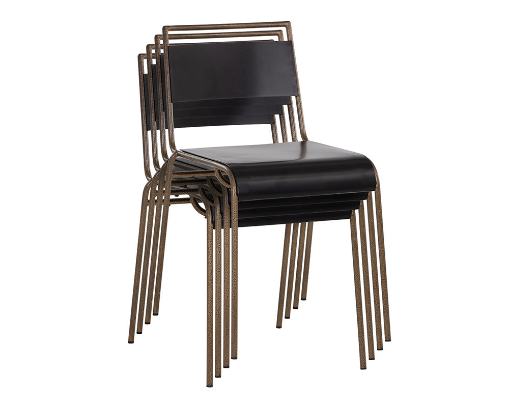 American Home Furniture | Sunpan - Euroa Stackable Dining Chair - Set of 2