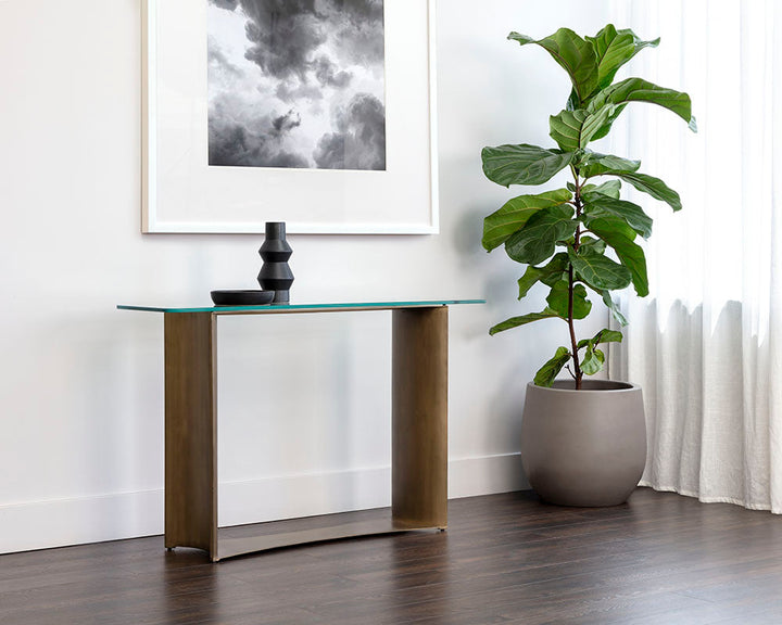 American Home Furniture | Sunpan - Denver Console Table