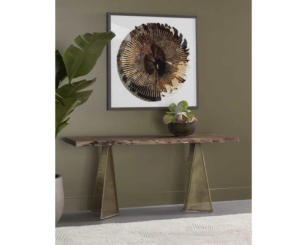 American Home Furniture | Sunpan - Mickey Console Table