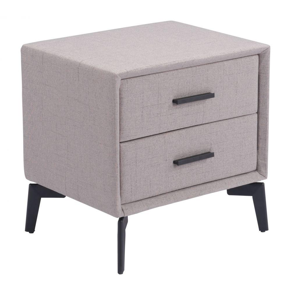 Zuo Halle Side Table Gray ACCENT TABLES