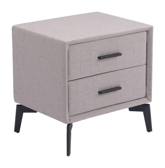 Zuo Halle Side Table Gray ACCENT TABLES