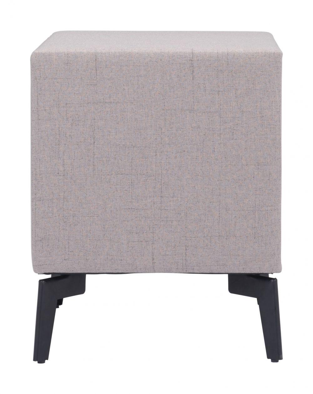 Zuo Halle Side Table Gray ACCENT TABLES