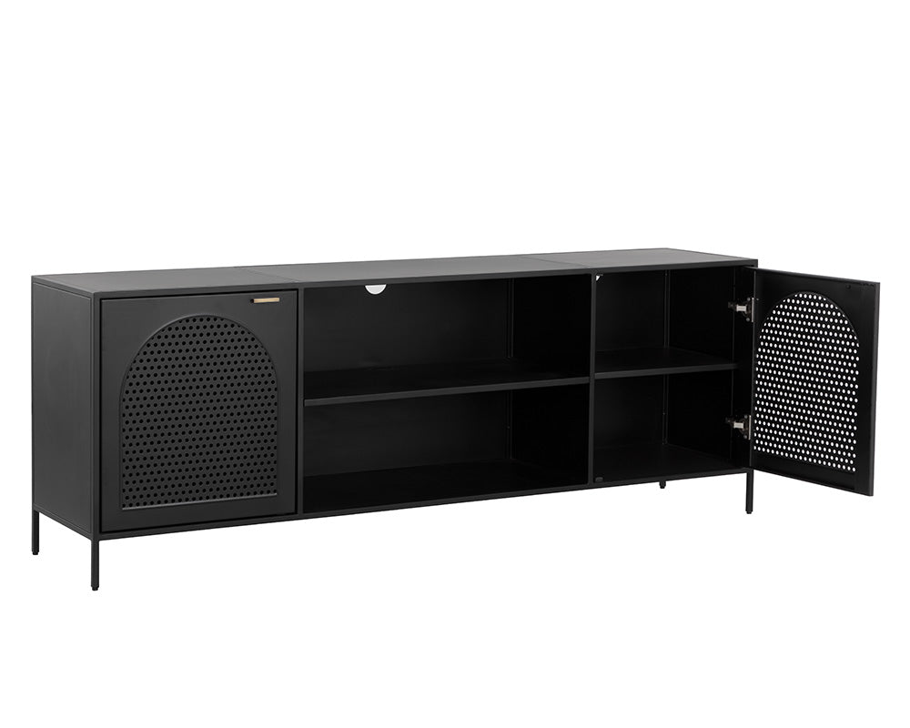 American Home Furniture | Sunpan - Aziza Media Console And Cabinet