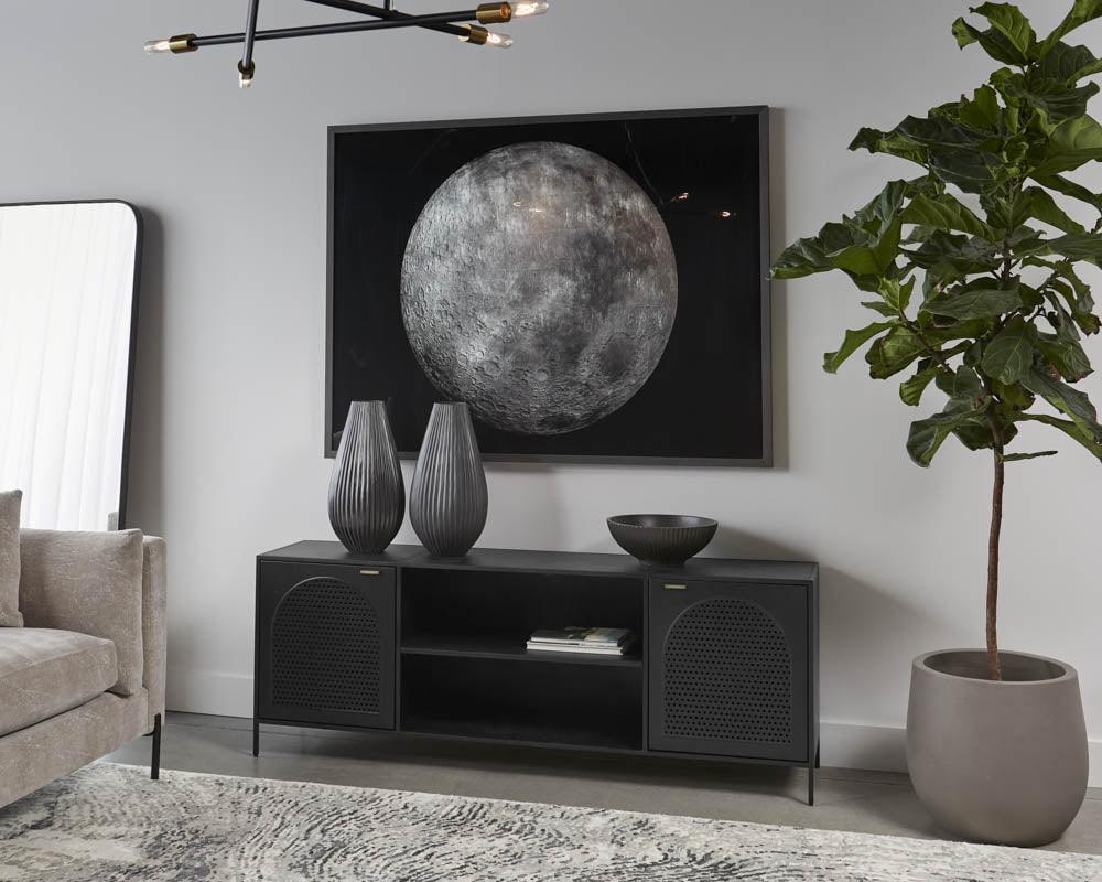 Sunpan Aziza Media Console And Cabinet MEDIA + TV STANDS