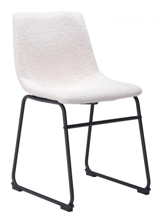 Zuo Smart Dg Chair (Set of 2) Ivory DINING CHAIRS