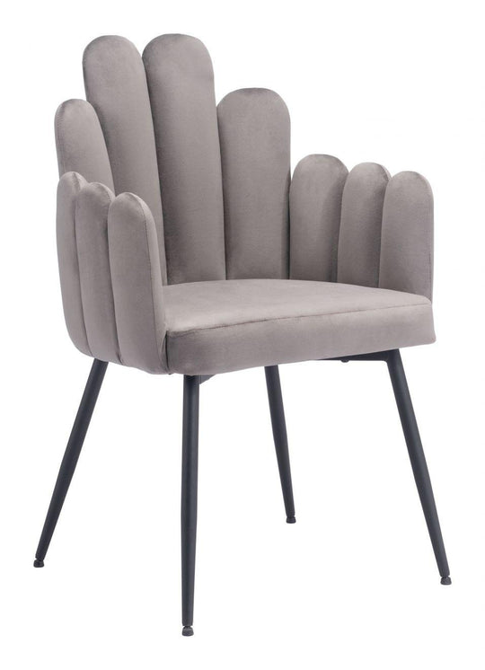 Zuo Noosa Dg Chair (Set of 2) Gray DINING CHAIRS