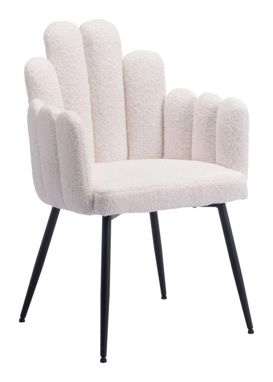 Zuo Noosa Dg Chair (Set of 2) Ivory DINING CHAIRS