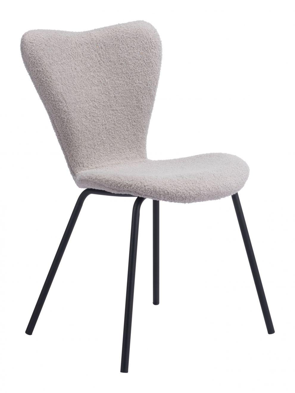 Zuo Thibideaux Dg Chair (Set of 2) Light Gray DINING CHAIRS