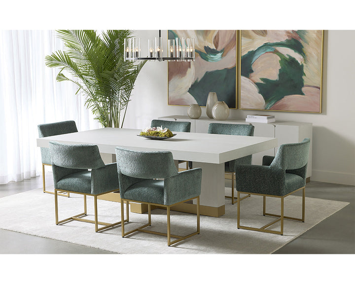 American Home Furniture | Sunpan - Greco Dining Table 