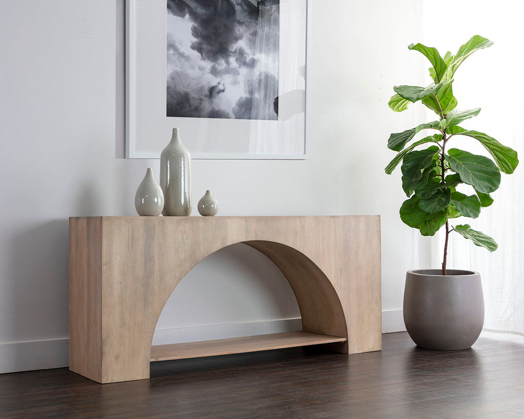 American Home Furniture | Sunpan - Salma Console Table