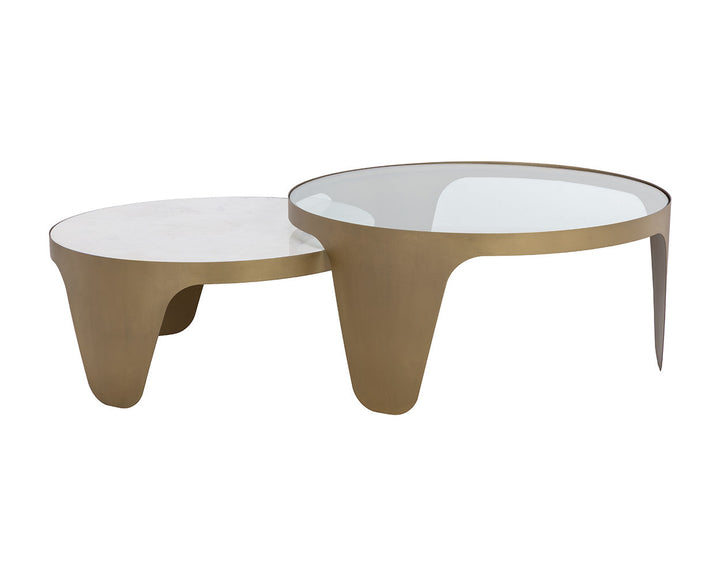 American Home Furniture | Sunpan - Mysaria Nesting Coffee Tables (Set Of 2)