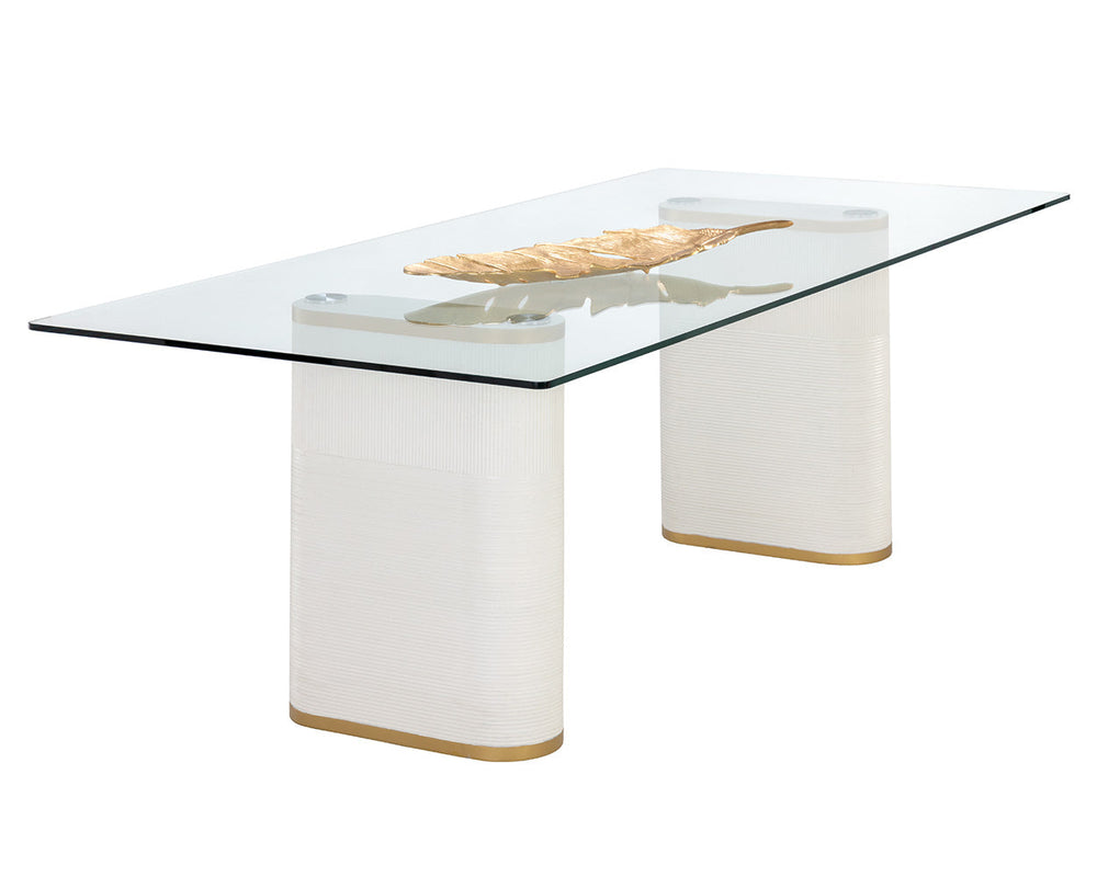 American Home Furniture | Sunpan - Aemond Dining Table - 86.5"
