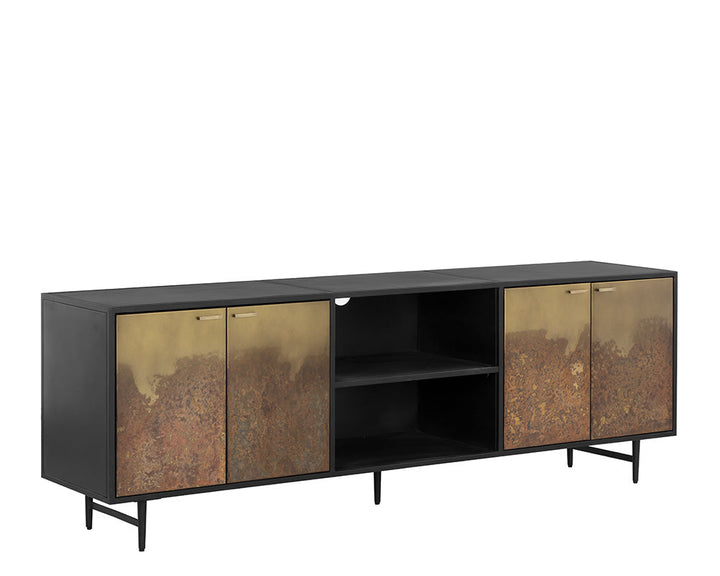 American Home Furniture | Sunpan - Auburn Media Console And Cabinet