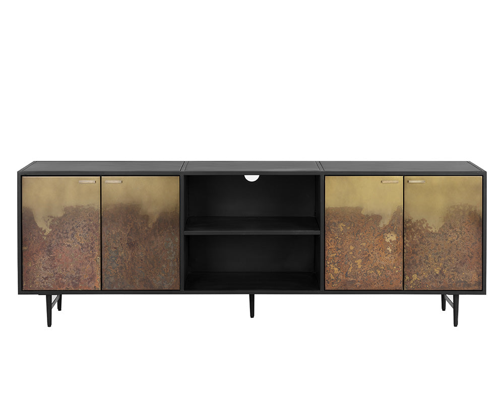 American Home Furniture | Sunpan - Auburn Media Console And Cabinet