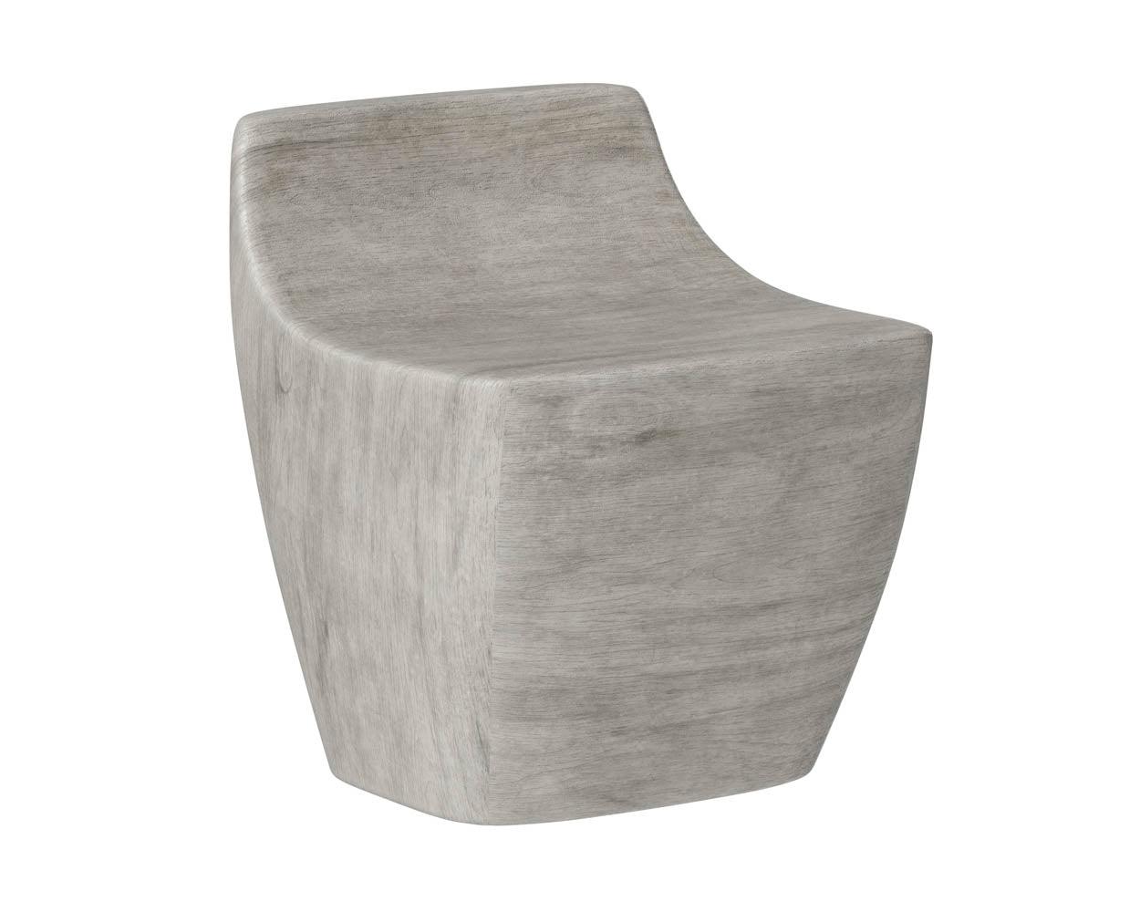 Sunpan Ledger Stool OUTDOOR BAR STOOLS